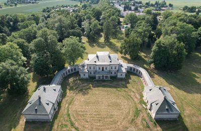 Schloss kaufen Dołhobyczów, Parkowa 1, Woiwodschaft Lublin, Drohnenfoto