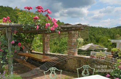 Landhaus kaufen Gaiole in Chianti, Toskana, RIF 3003 Terrasse