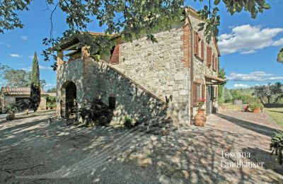 Bauernhaus kaufen Sarteano, Toskana, RIF 3009 Blick auf Haupthaus