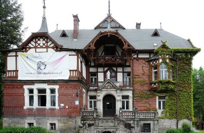 Historische Villa kaufen Kudowa-Zdrój, Zdrojowa 36, Niederschlesien,, Vorderansicht