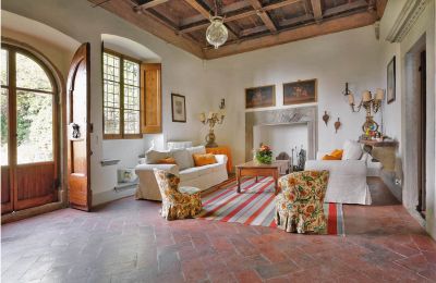 Historische Villa kaufen Firenze, Toskana, Wohnzimmer