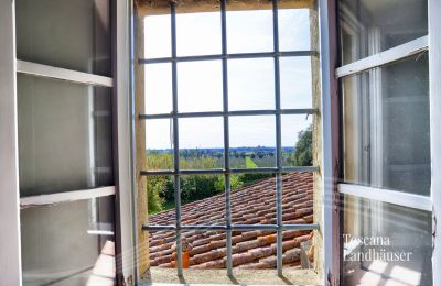 Landhaus kaufen Castagneto Carducci, Toskana, RIF 3057 Ausblick