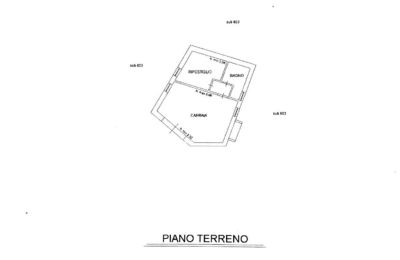 Landhaus kaufen Castagneto Carducci, Toskana, RIF 3057 Grundriss