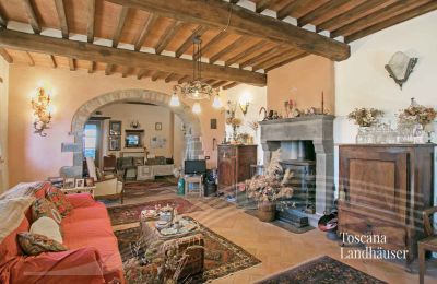 Landhaus kaufen Gaiole in Chianti, Toskana, RIF 3041 Wohnbereich