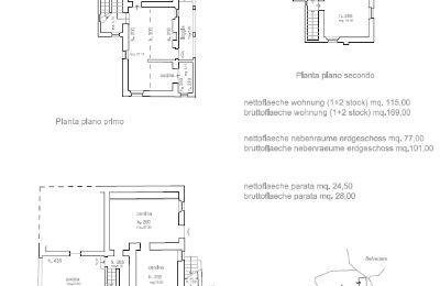 Immobilie Siena, Grundriss 1