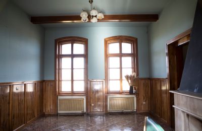 Historische Villa kaufen Chmielniki, Kujawien-Pommern, Wohnzimmer