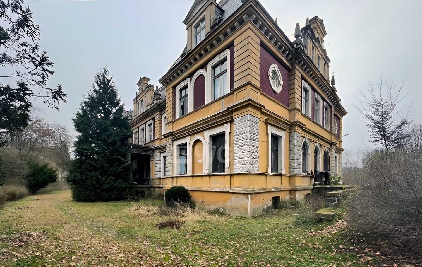 Fotos Schloss und Park in Olszyna, Niederschlesien, Nähe Görlitz