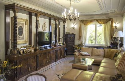 Historische Villa kaufen 28838 Stresa, Piemont, Wohnzimmer