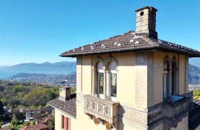 Charakterimmobilien, Wohnen in Jugendstilvilla mit Seeblick, Turm-Schlafzimmer, Garage und Garten