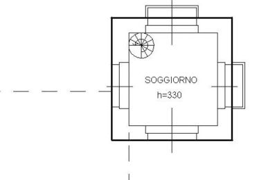 Immobilie Vignone, Grundriss 1