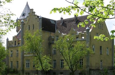 Schloss kaufen Dobrowo, Westpommern, Rückansicht