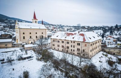 Schloss kaufen Žitenice, Zámek Žitenice, Ústecký kraj, Drohnenfoto