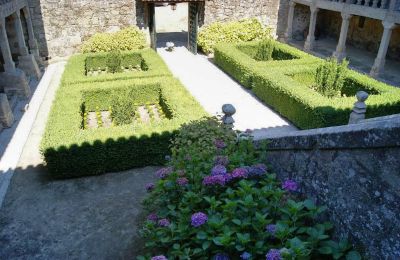 Herrenhaus/Gutshaus kaufen Pantón de Abaixo, Galizien, Innenhof