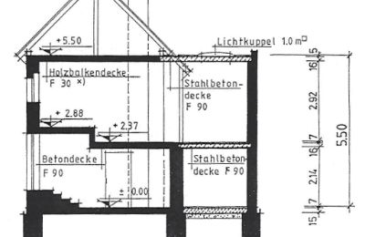 Stadthaus kaufen 53945 Blankenheim, Nordrhein-Westfalen, Schnitt Anbau