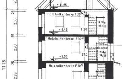 Stadthaus kaufen 53945 Blankenheim, Nordrhein-Westfalen, Schnitt Haupthaus