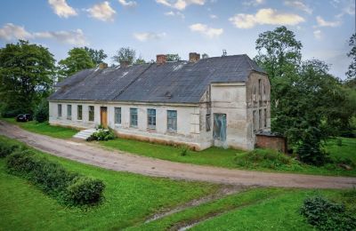 Herrenhaus/Gutshaus kaufen Ozoli (Ozolmuiža), Ozolu muiža, Kurland, Vorderansicht