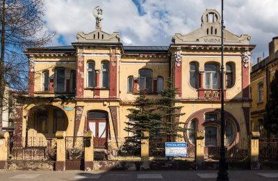 Historische Villa kaufen Piotrków Trybunalski, Jarosława Dąbrowskiego 14, Lodz, Außenansicht