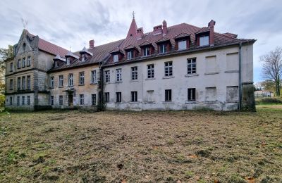 Schloss kaufen Grabiszyce Średnie, Niederschlesien, Rückseite