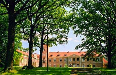 Schloss kaufen Dobrocin, Pałac w Dobrocinie, Ermland-Masuren, Historische Ansicht