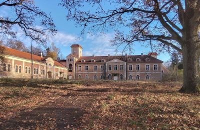 Schloss kaufen Dobrocin, Pałac w Dobrocinie, Ermland-Masuren, Vorderansicht