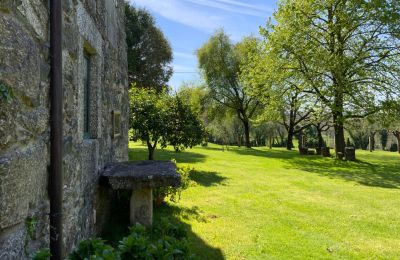 Bauernhaus kaufen Melide, Cabazás, Galizien, Garten