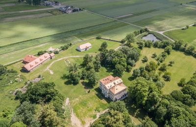 Schloss kaufen Karszew, Großpolen, Drohnenfoto