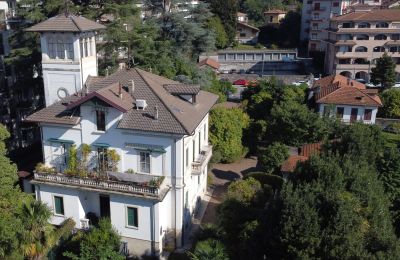 Historische Villa kaufen Verbania, Via De Marchi, Piemont, Drohnenfoto