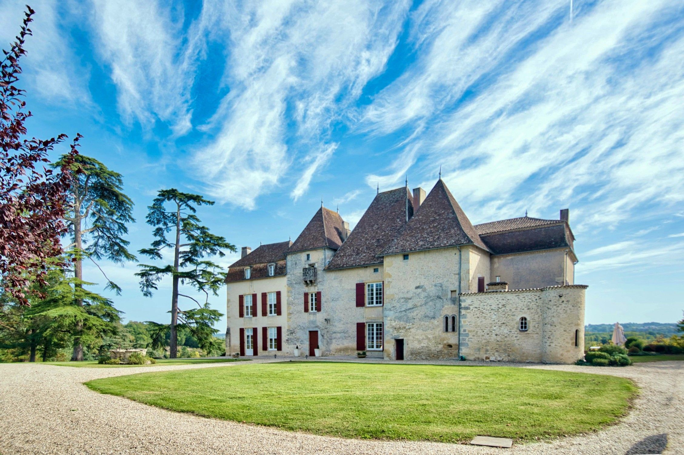 Fotos Schloss und Park in der Gironde