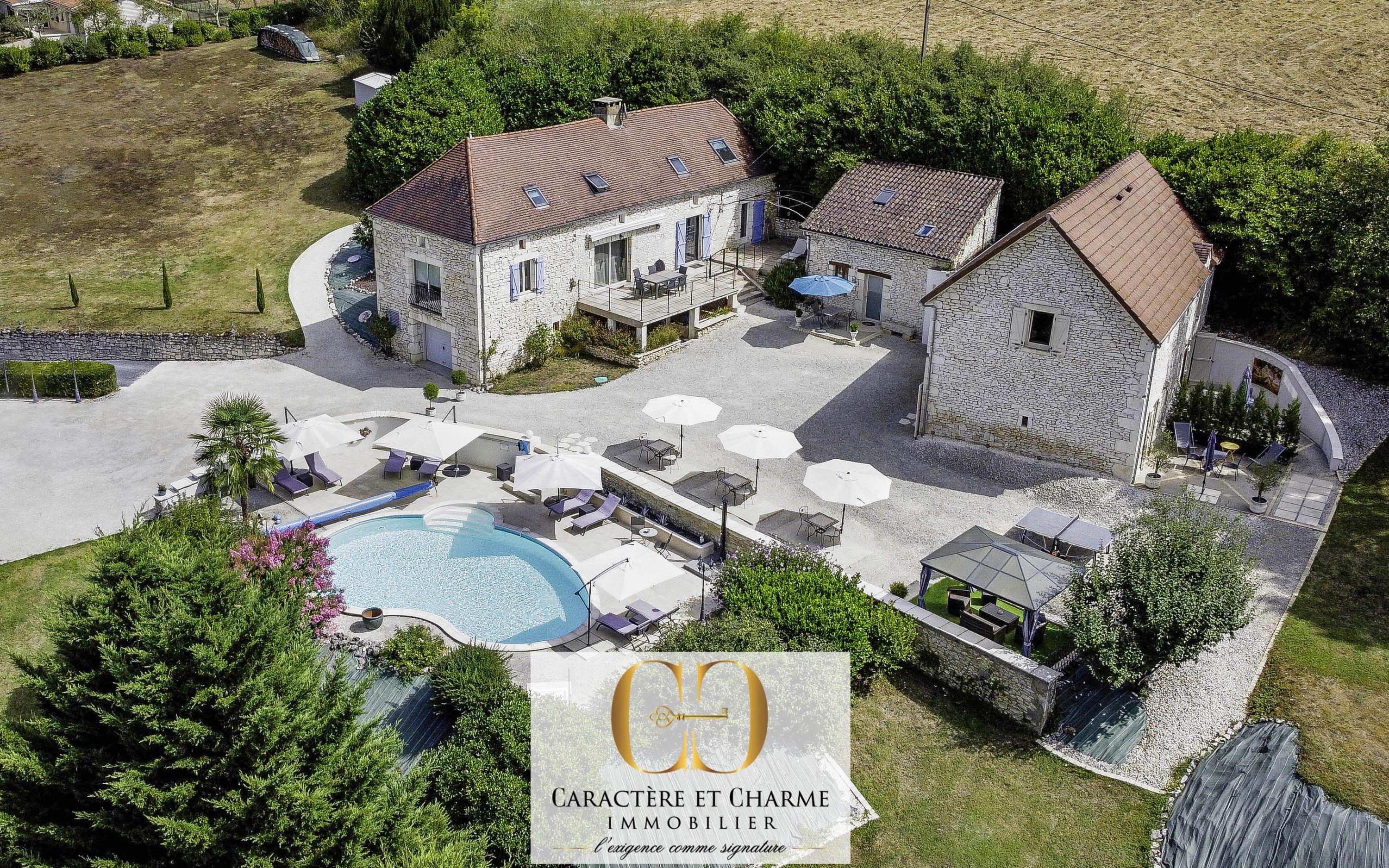 Fotos Landhaus mit Ferienhaus in der Dordogne