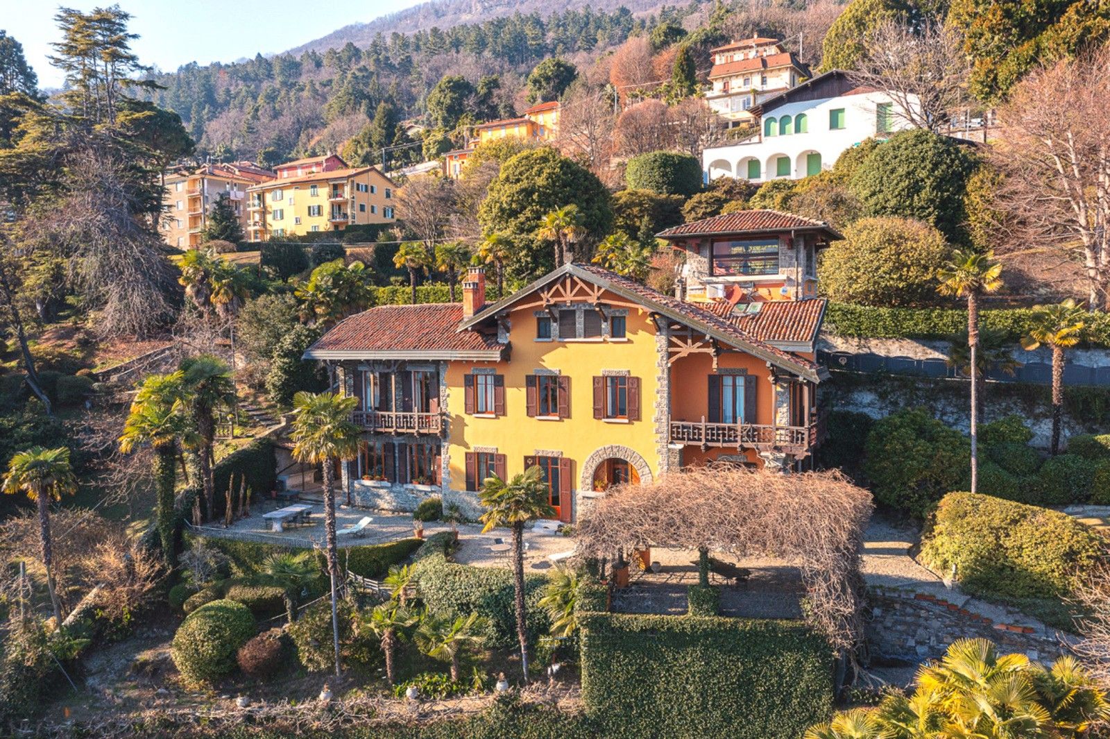 Fotos Jugendstilvilla in Ghiffa am Lago Maggiore