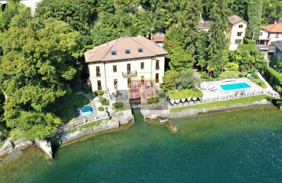 Historische Villa kaufen Moltrasio, Lombardei, Drohnenfoto