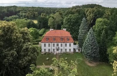 Herrenhaus/Gutshaus kaufen Dawidy, Dwór w Dawidach, Ermland-Masuren, Drohnenfoto