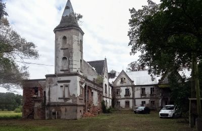 Schloss kaufen Łęg, Großpolen, Außenansicht