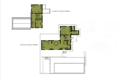 Landhaus kaufen Montescudaio, Toskana, RIF 2185 Grundriss