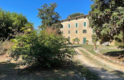 Historische Villa kaufen Siena, Toskana, RIF 2937 Blick auf Gebäude I