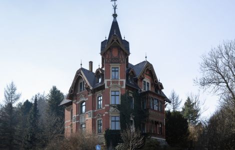 Oelsnitz/Vogtland, Hofer Straße - Kulturdenkmal im Vogtland