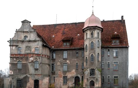 Bützow, Schloßplatz - Schloss Bützow Mecklenburg Vorpommern