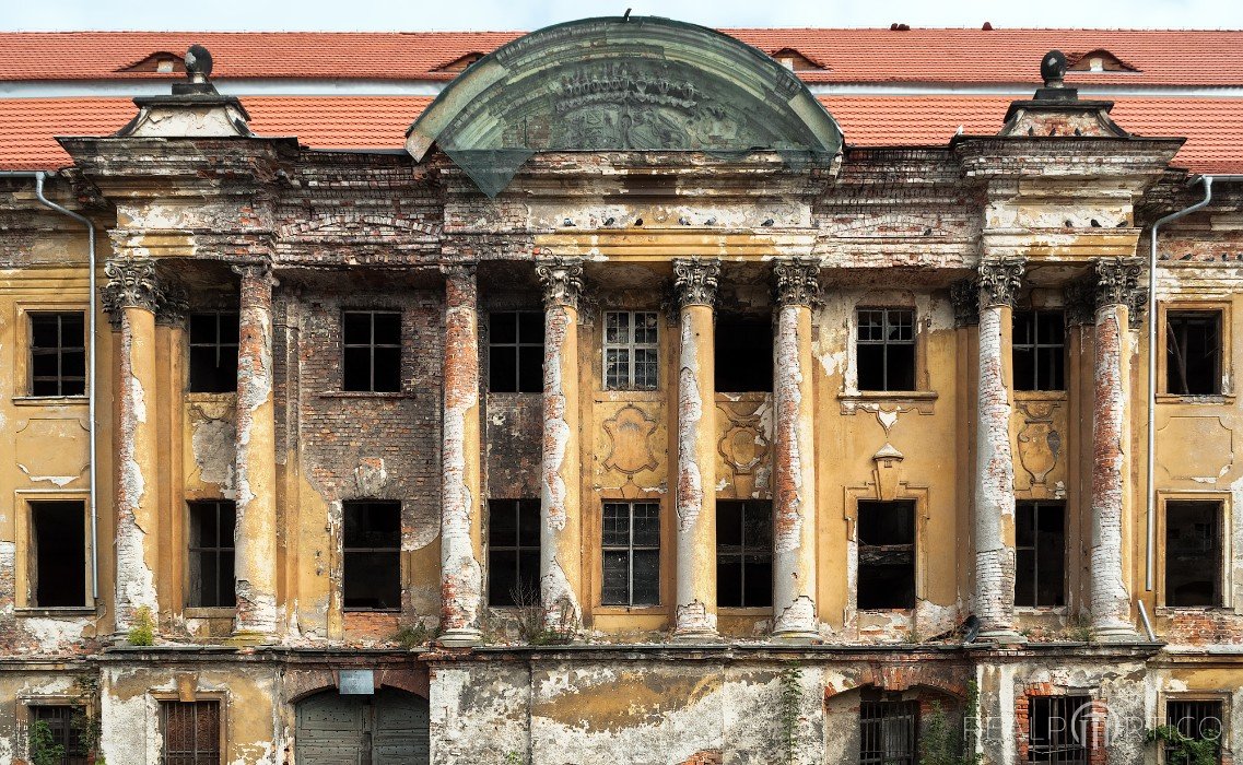 Schloss in Sorau (Żary) - Kolossalordnung, Żary