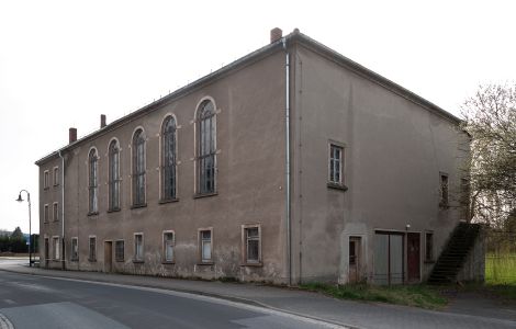 Burkau, Hauptstraße - Historischer Gasthof "Uhlenhof" mit Tanzsaal in Burkau