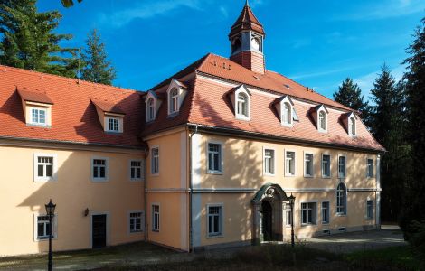 Berggießhübel, Am Schloss - Schloss Friedrichsthal (Berggießhübel, Sächsische Schweiz)