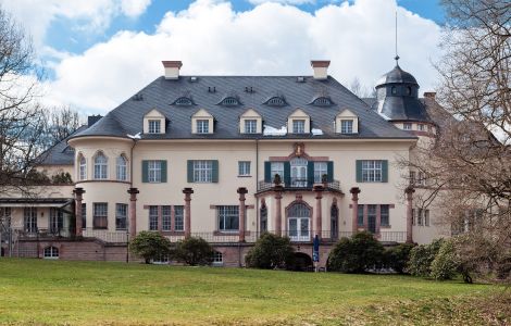 Hartenstein, Talstraße - Schlosshotel Wolfsbrunn - Landkreis Zwickau, Sachsen