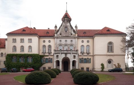 Waldenburg, Peiniger Straße - Schloss Waldenburg (Sachsen)